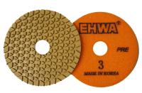 Алмазные гибкие шлифовальные круги EHWA Pads 4-STEP D100 №3