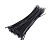 Стяжки нейлоновые 3.6x200мм хомуты 100шт.черные